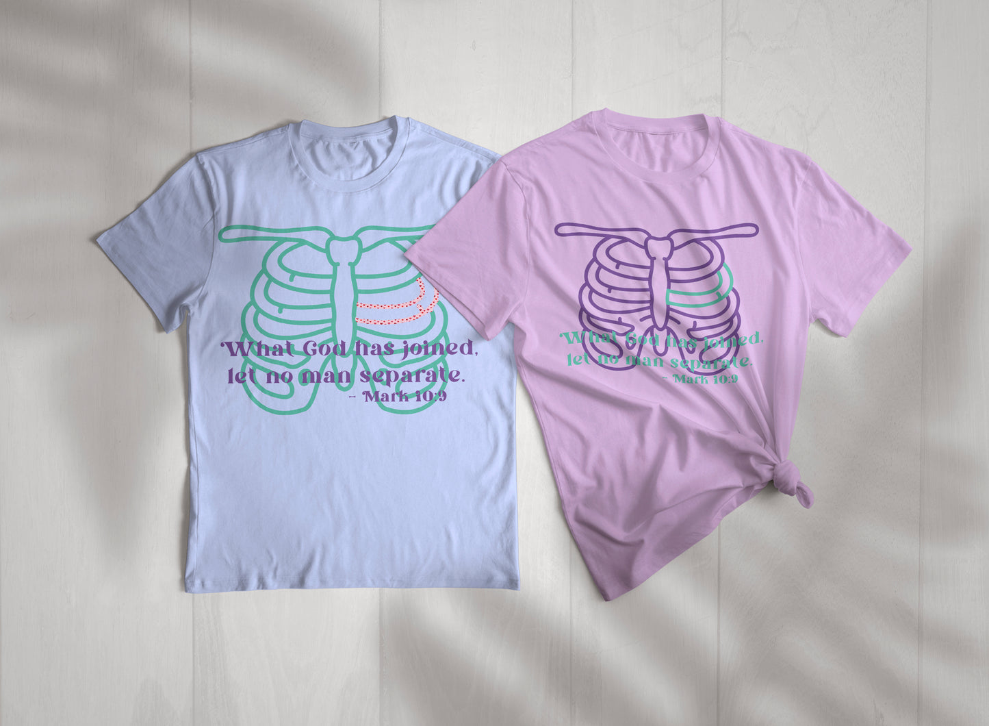 💙 💜 Made from My Rib T-Shirt 💜 💙 - Men's – KP Brooke